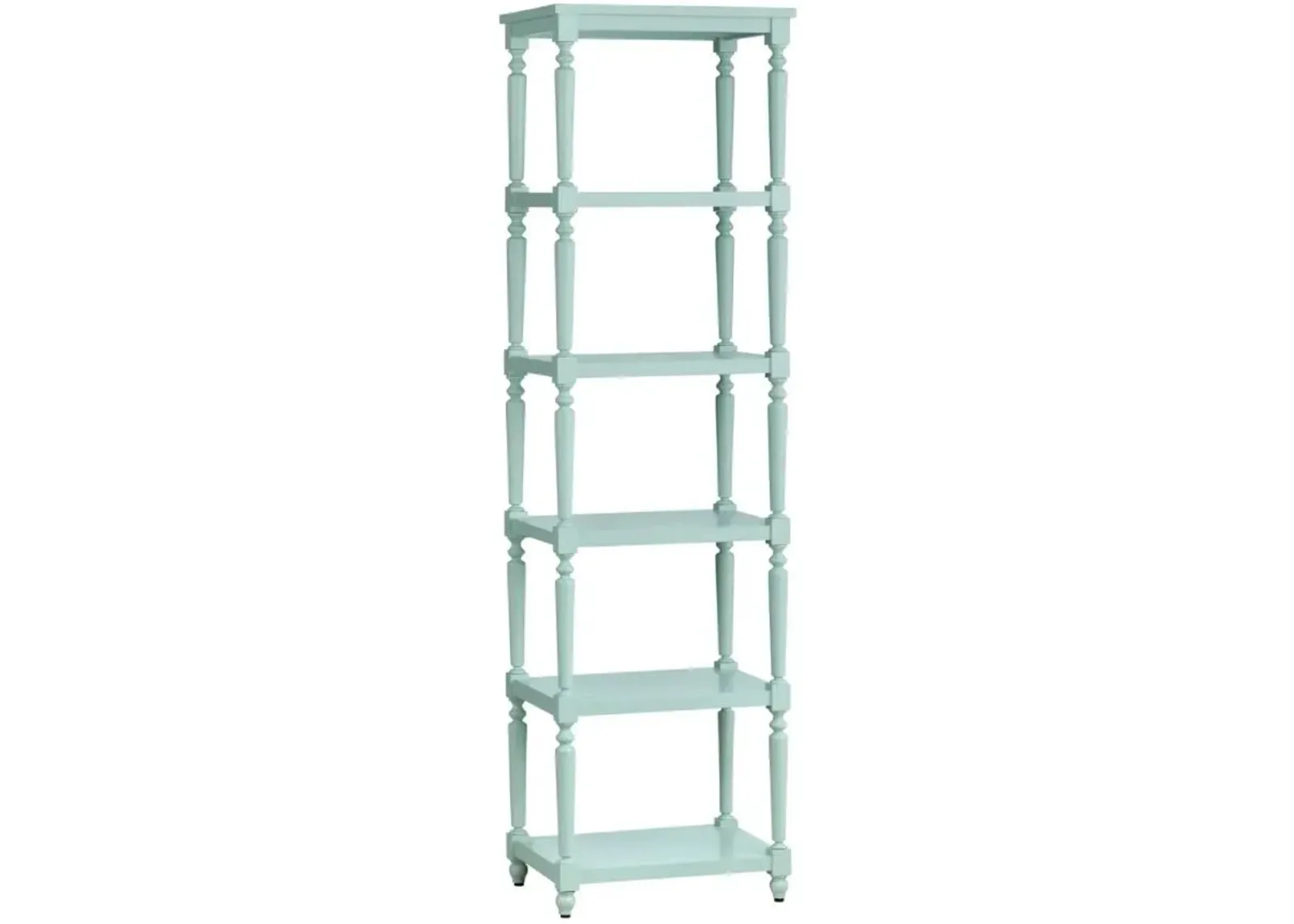 Crestview Collection Evermore Turquoise Etagere