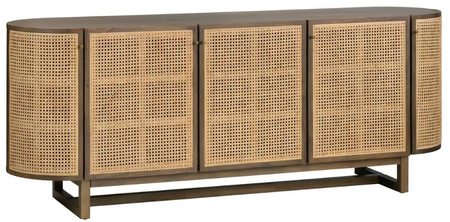 Crestview Collection Domingo Brown Sideboard