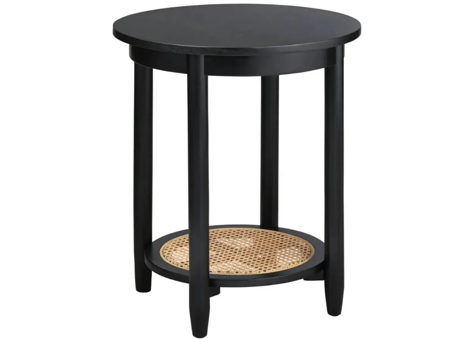 Crestview Collection Port Royal Black End Table