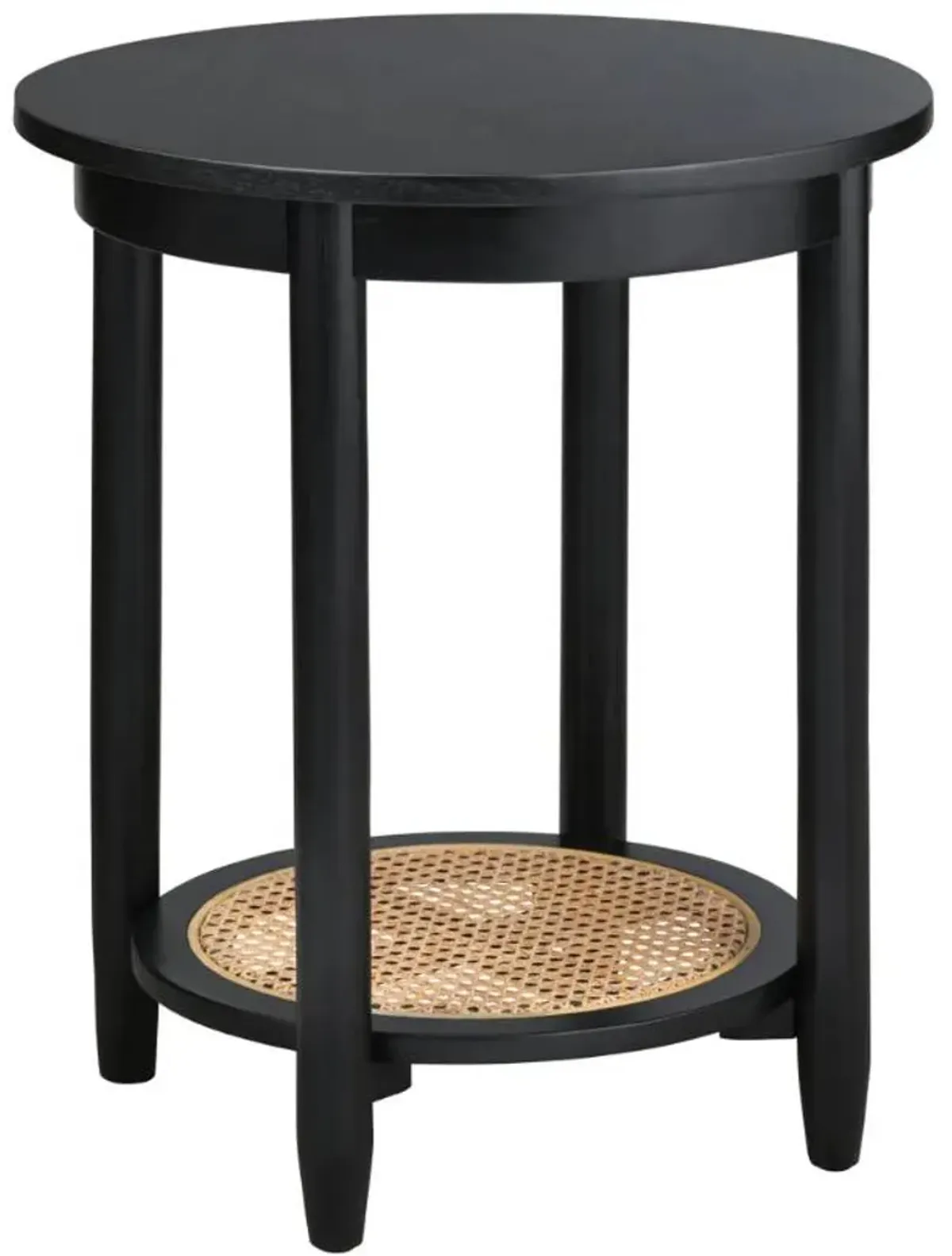 Crestview Collection Port Royal Black End Table