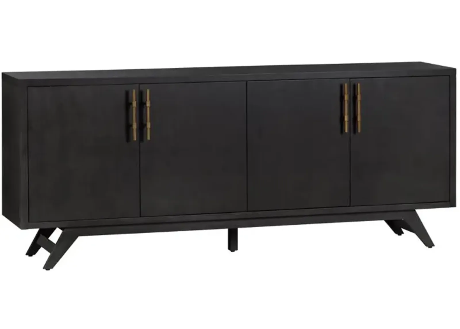 Crestview Collection Ashford Black Sideboard