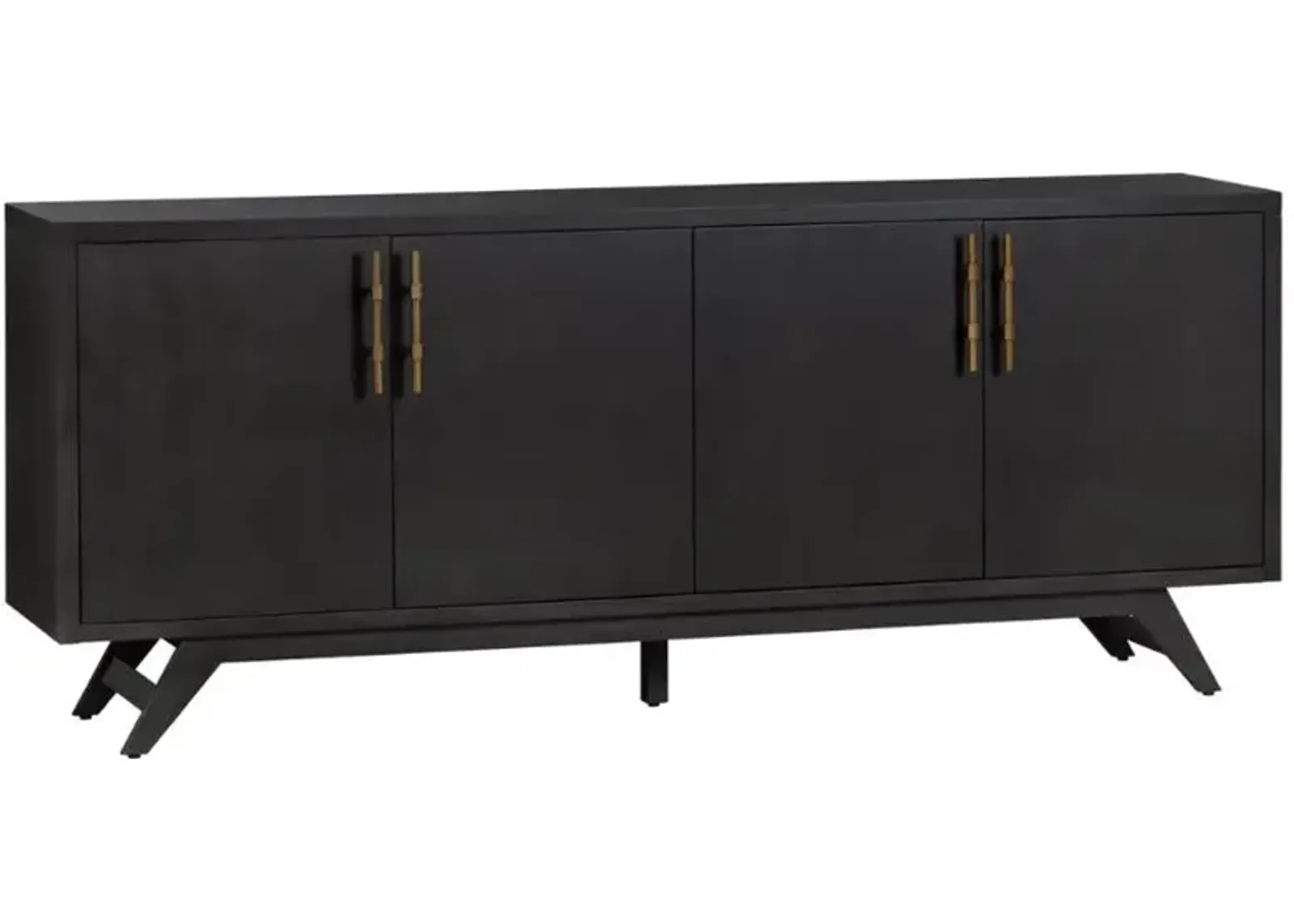 Crestview Collection Ashford Black Sideboard