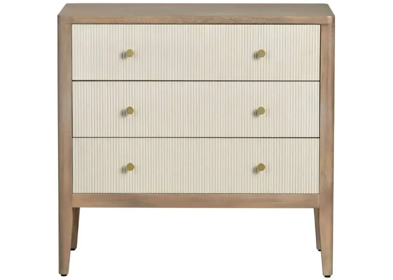 Crestview Collection Montclair Cream/Warm Brown Chest