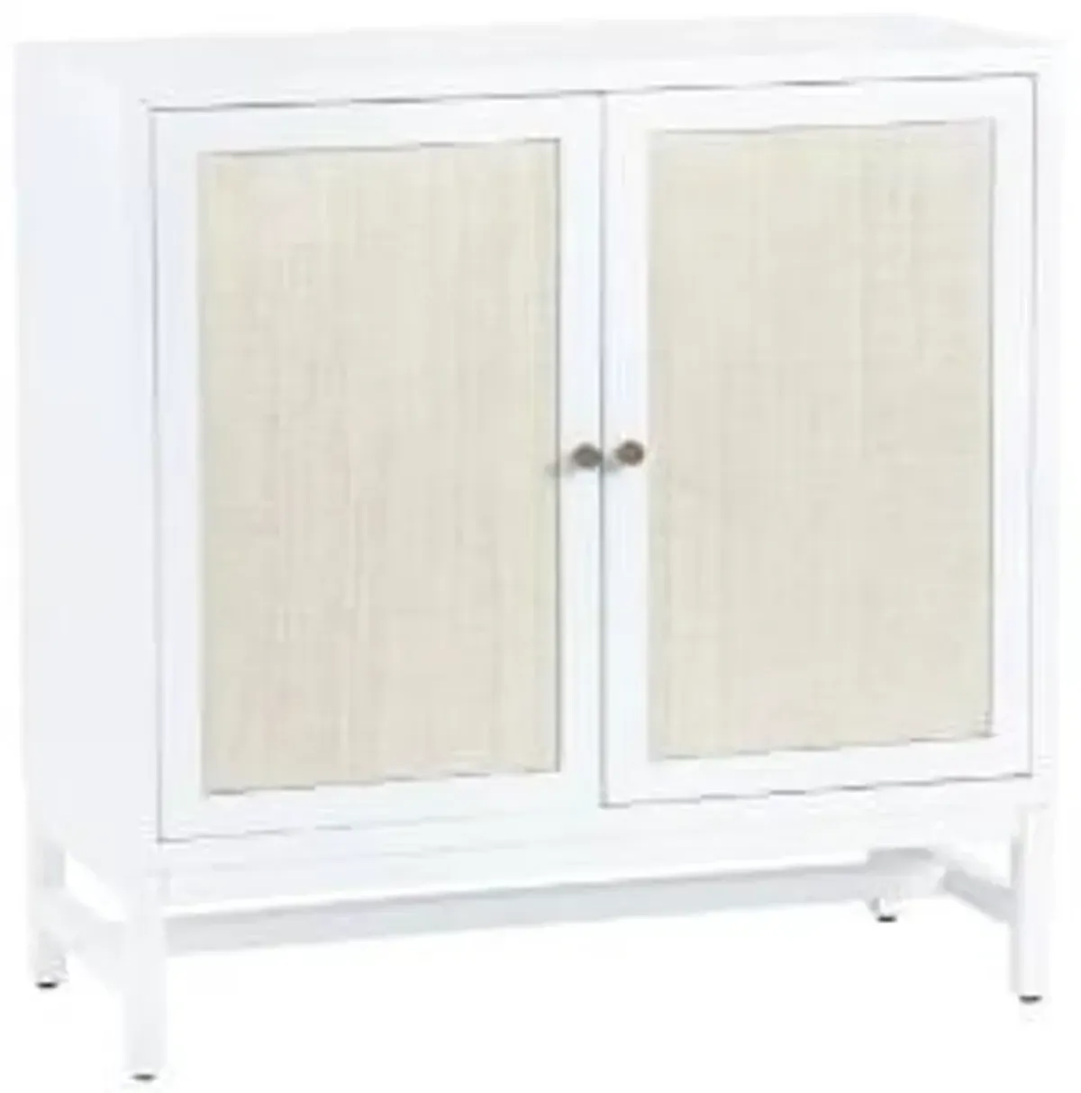 Crestview Collection Sandy Shores White Washed Cabinet