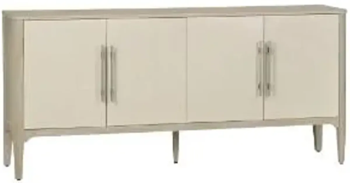 Crestview Collection Sterling Beige/White Sideboard