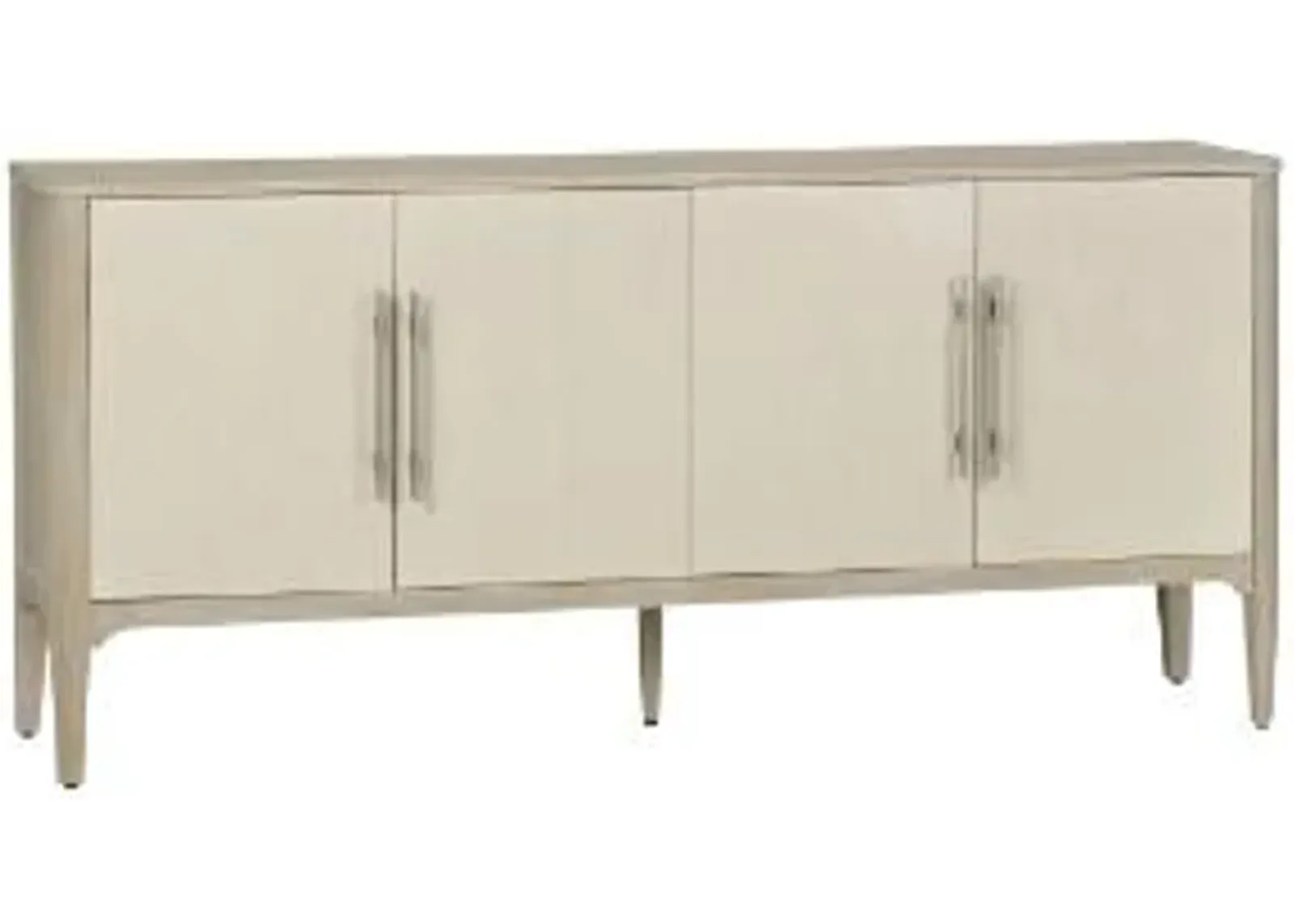 Crestview Collection Sterling Beige/White Sideboard