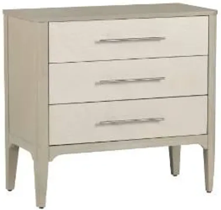 Crestview Collection Sterling Beige/White Chest