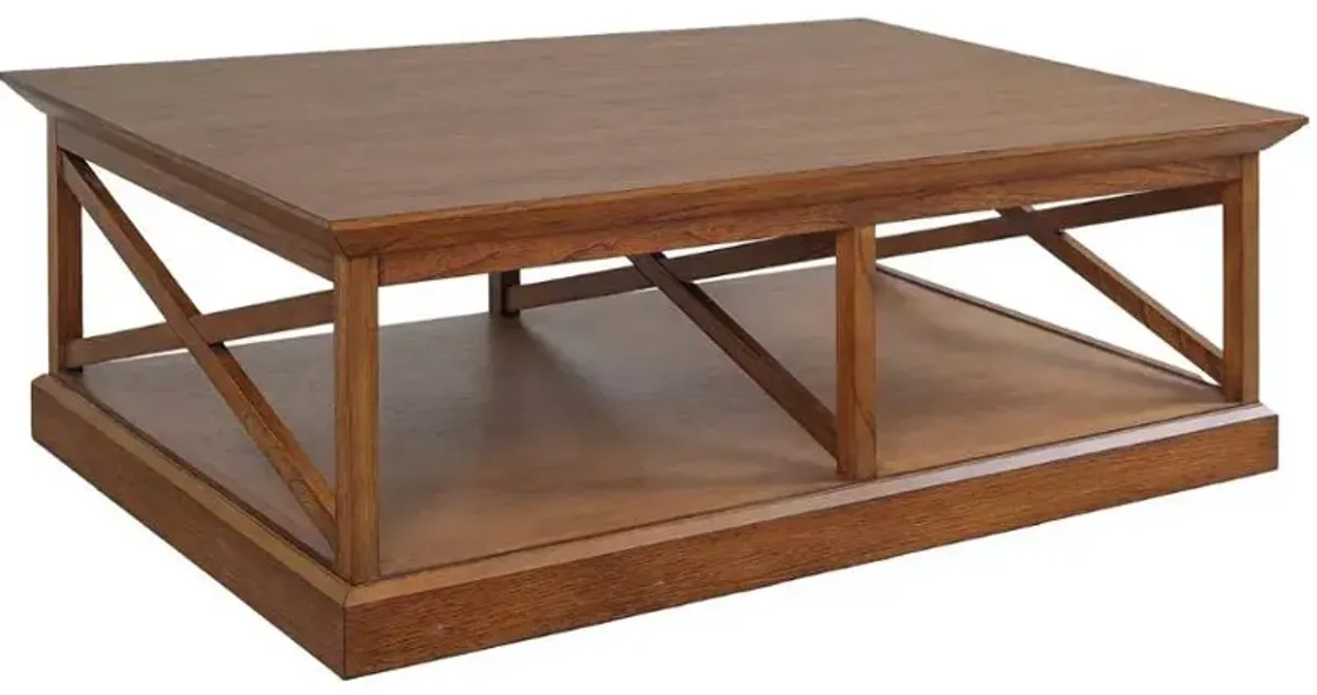 Crestview Collection Thomas Brown Cocktail Table