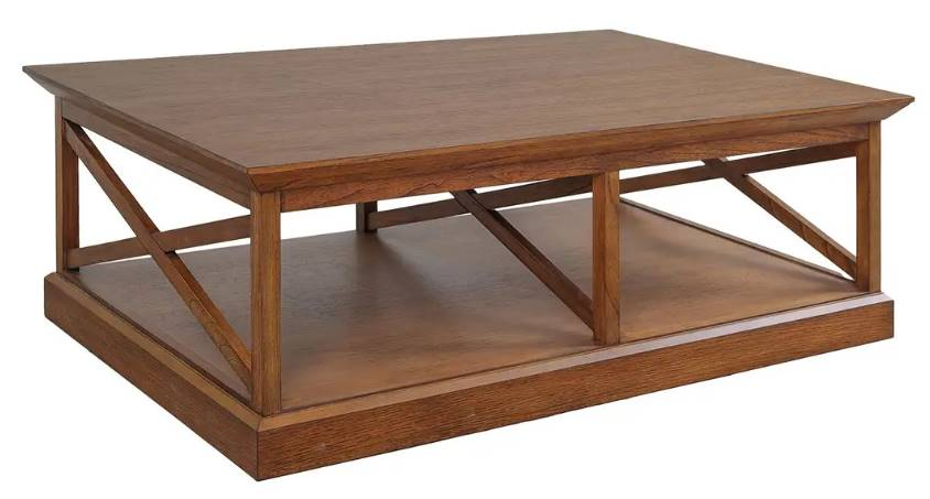 Crestview Collection Thomas Brown Cocktail Table