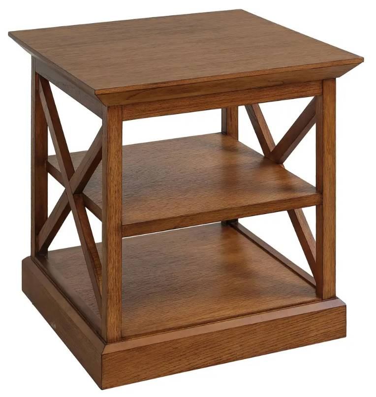 Crestview Collection Thomas Brown End Table