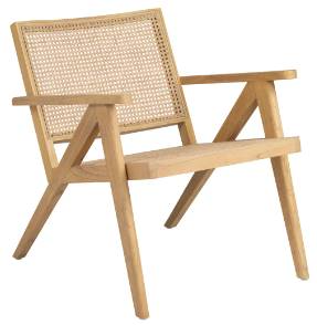 Crestview Collection Biscayne Natural Accent Chair