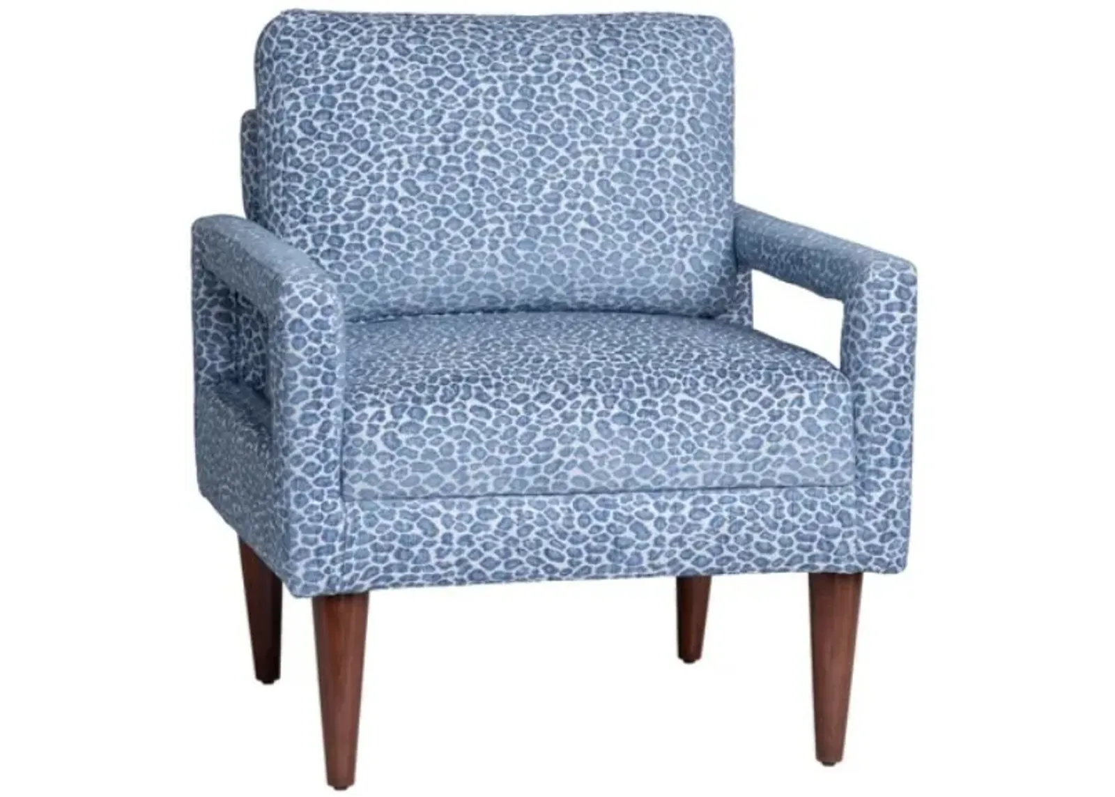 Crestview Collection Olaf Nairobi Hielo Arm Chair