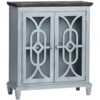 Crestview Collection Filmore Gray Cabinet