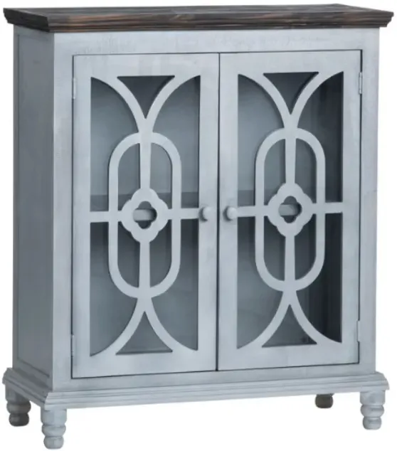 Crestview Collection Filmore Gray Cabinet