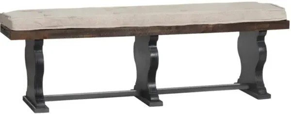 Crestview Collection Beaufort Stained Bench