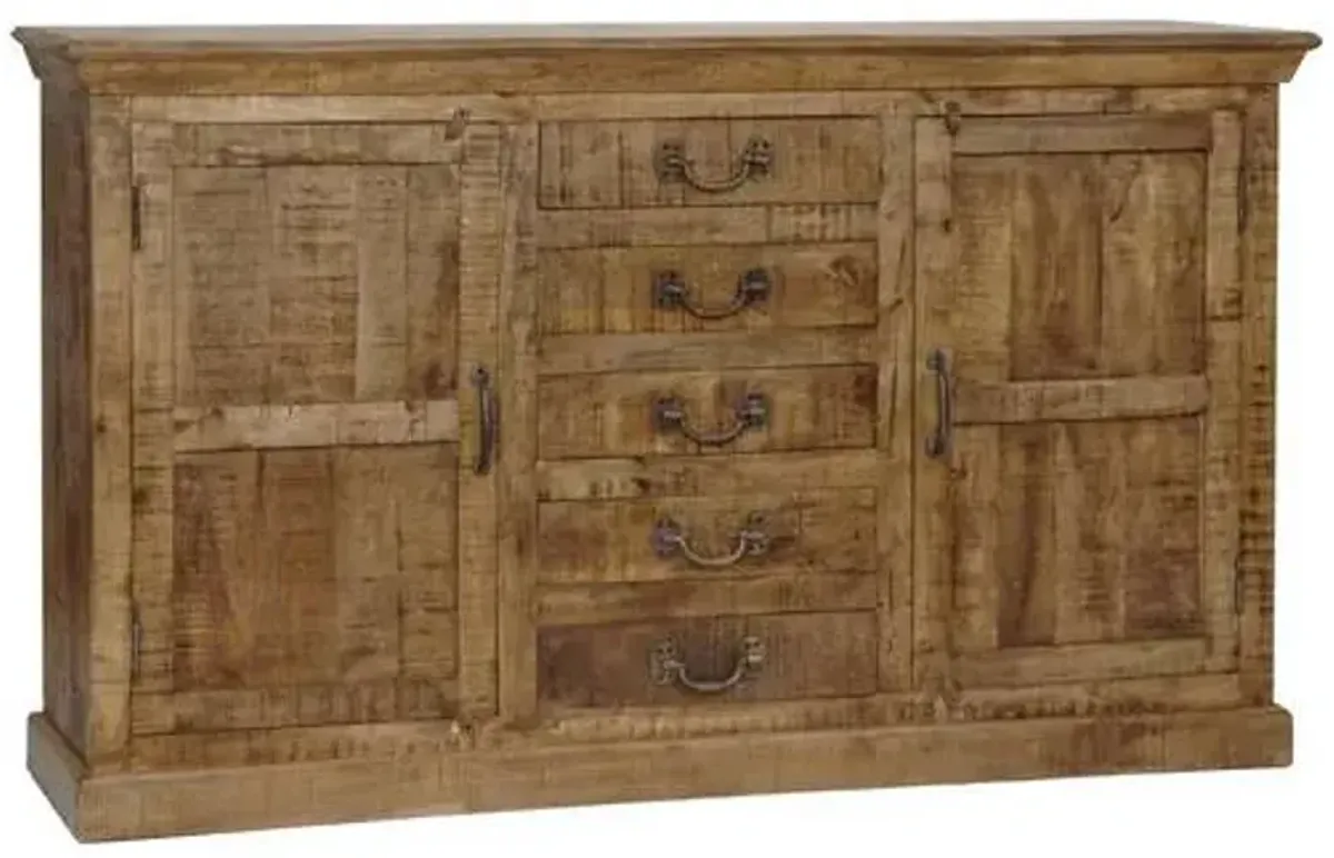 Crestview Collection Bengal Manor Mango Wood Sideboard