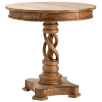 Crestview Collection Bengal Manor Kingsley Brown Accent Table