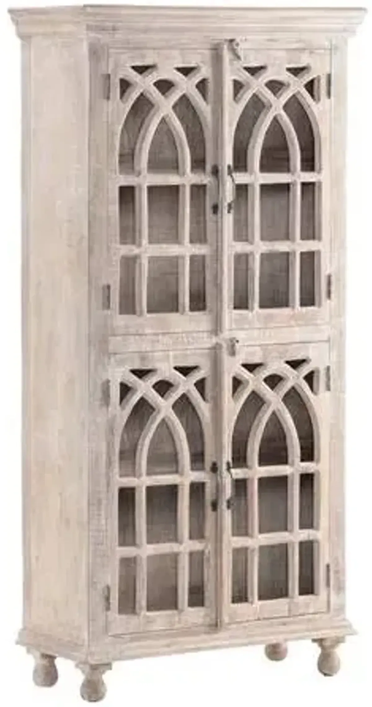 Crestview Collection Bengal Manor Light Mango Wood Cabinet