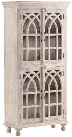 Crestview Collection Bengal Manor Light Mango Wood Cabinet