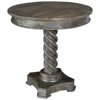 Crestview Collection Bengal Manor Dunwick Brown Accent Table