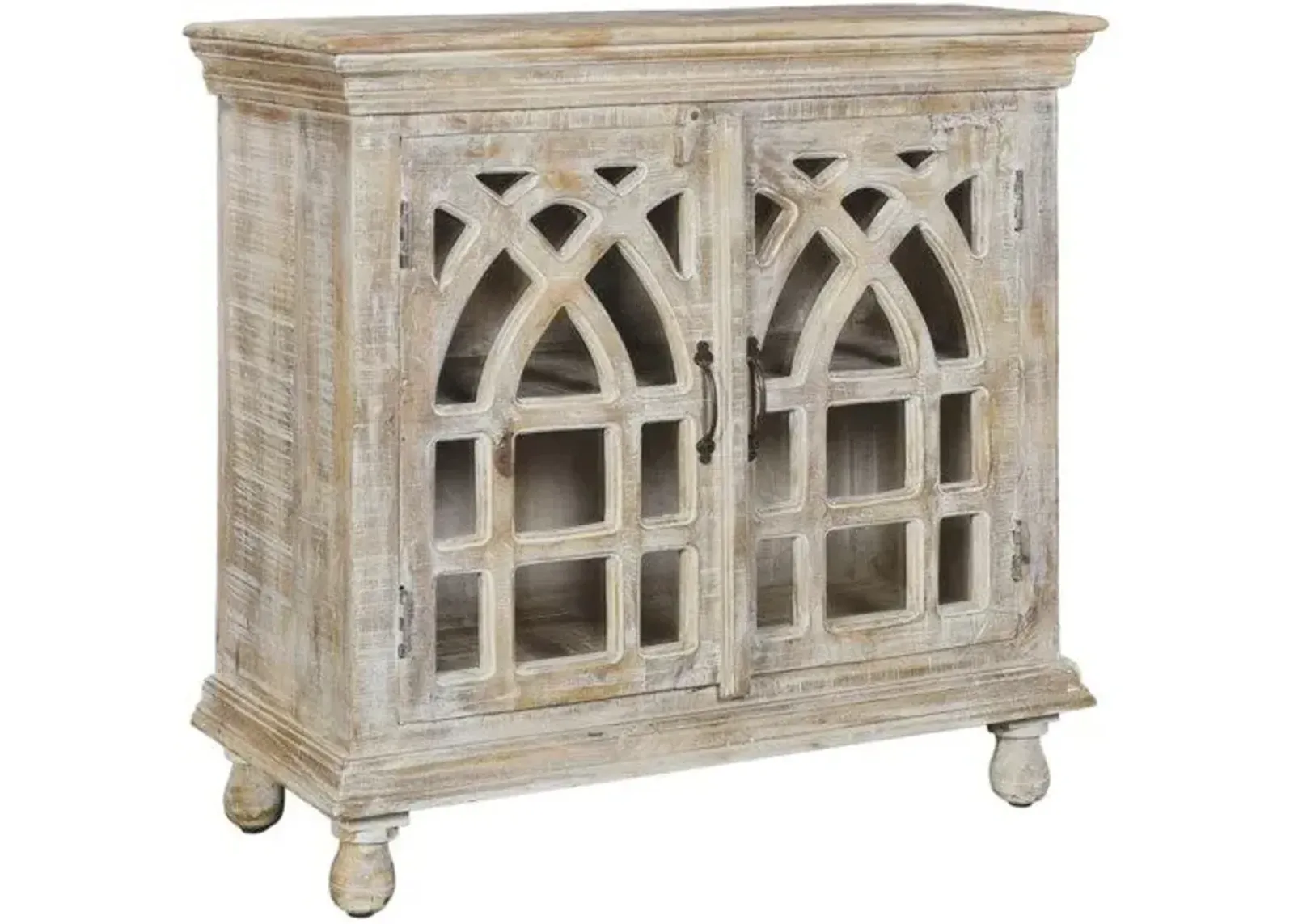 Crestview Collection Bengal Manor Beige Cabinet