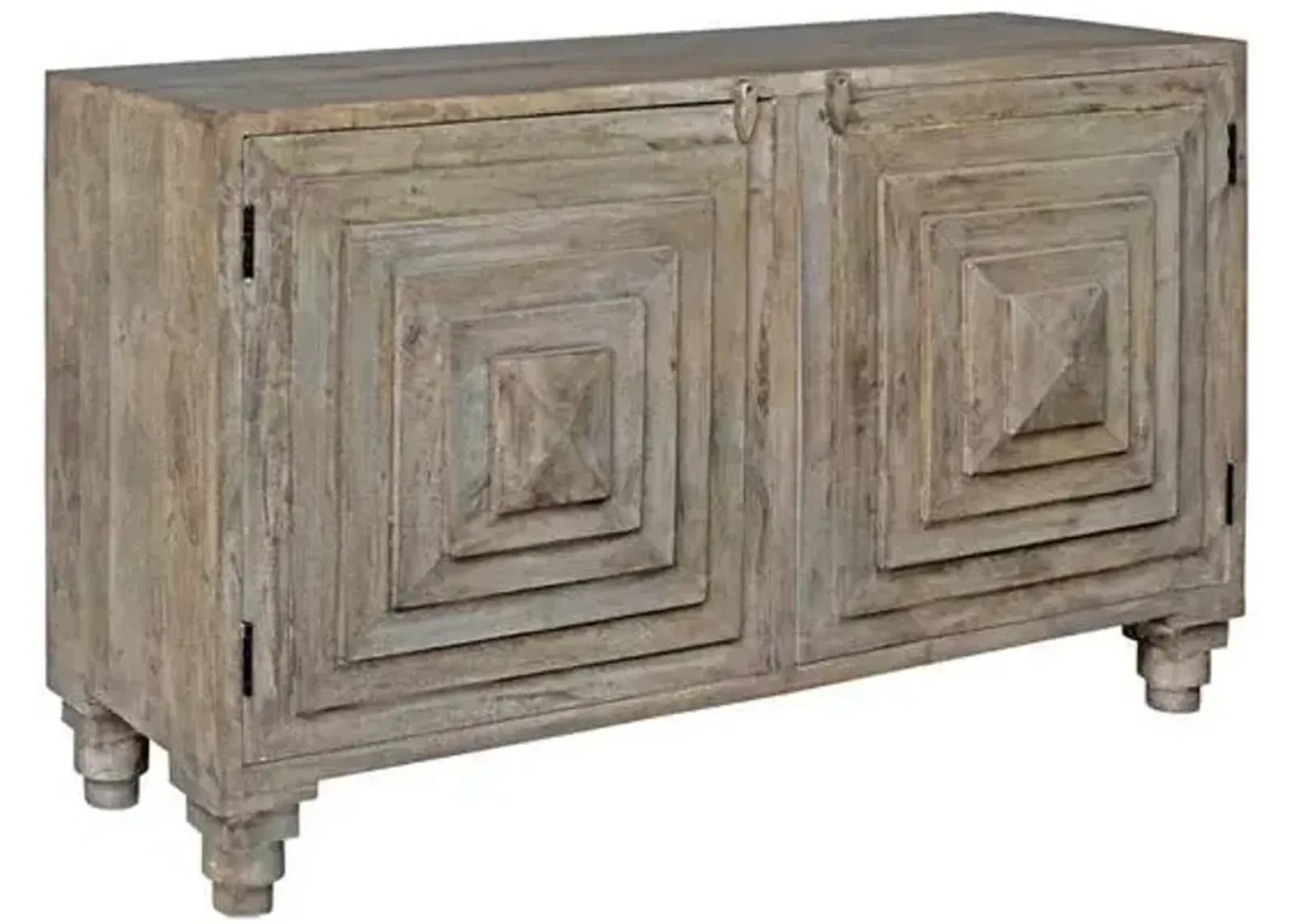 Crestview Collection Bengal Manor Mango Wood Cabinet