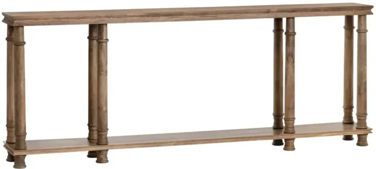 Crestview Collection Briarcliff Stained Console Table