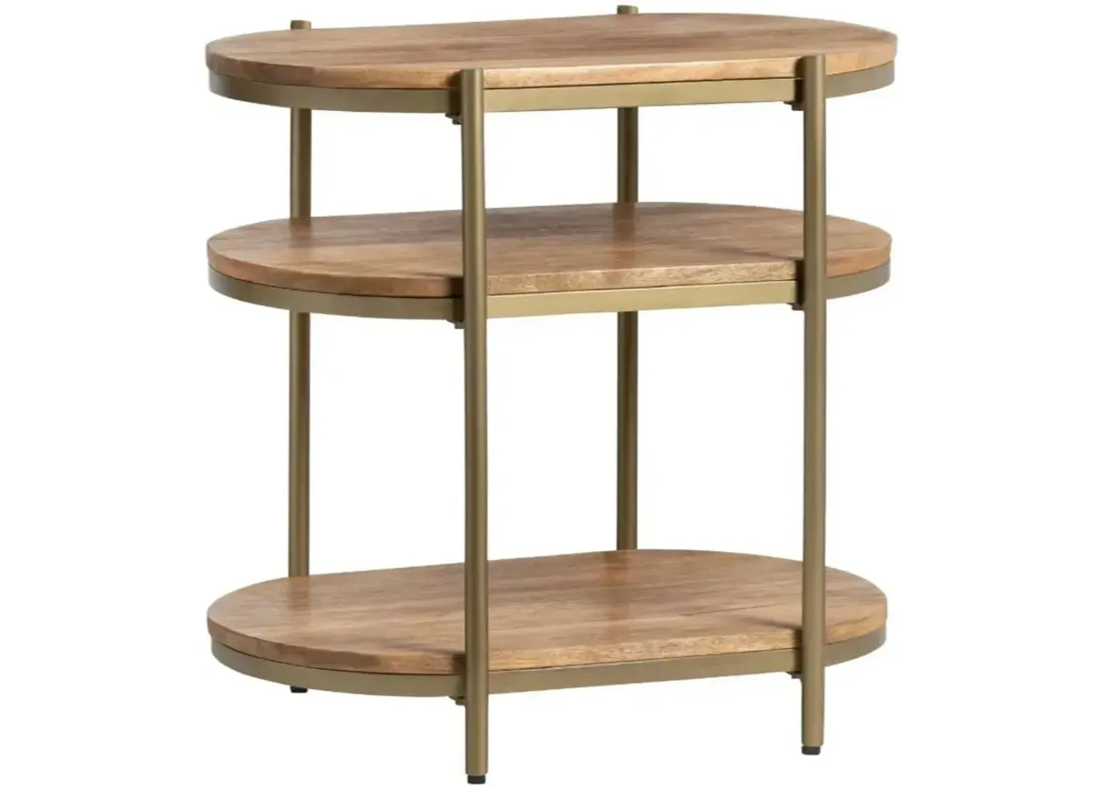 Crestview Collection Rockwell Stained End Table