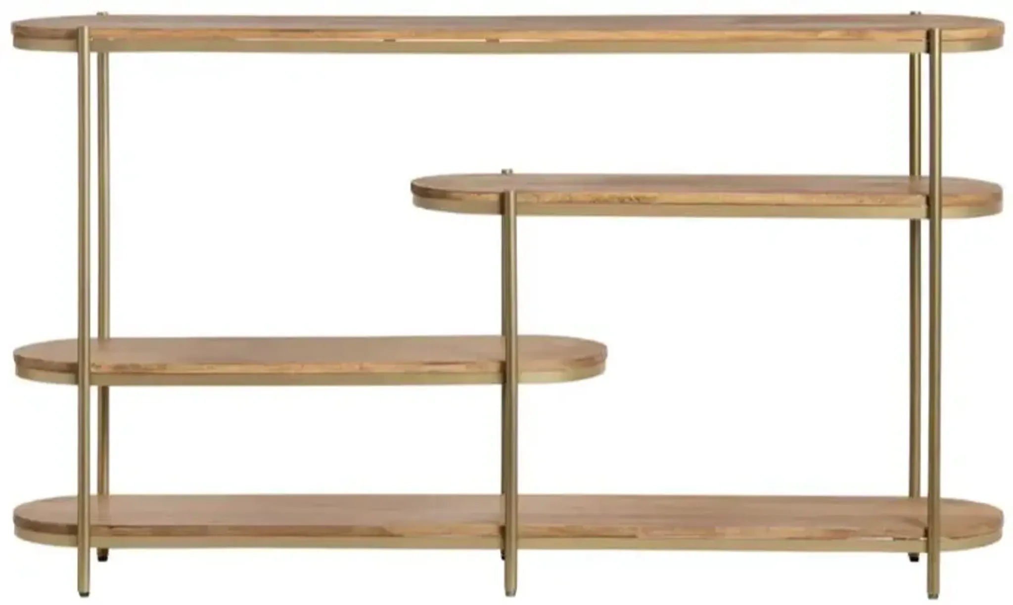 Crestview Collection Rockwell Stained Console Table | Furniture.com