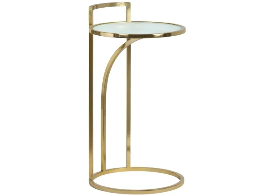 Crestview Collection Limoncello Plated Accent Table