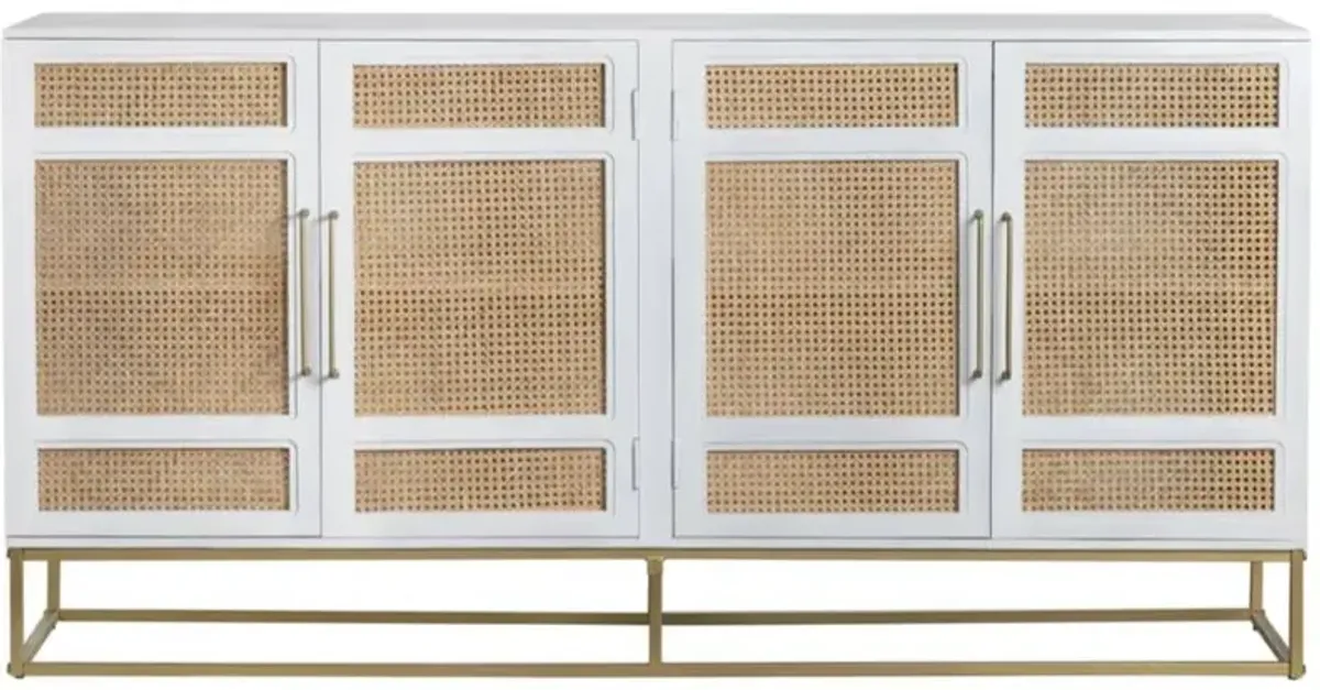 Crestview Collection Biscayne Painted Sideboard