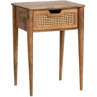 Crestview Collection Guadalupe Stained Accent Table