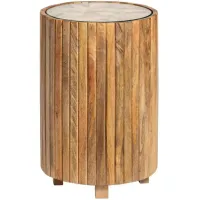 Crestview Collection Timberline Stained Accent Table