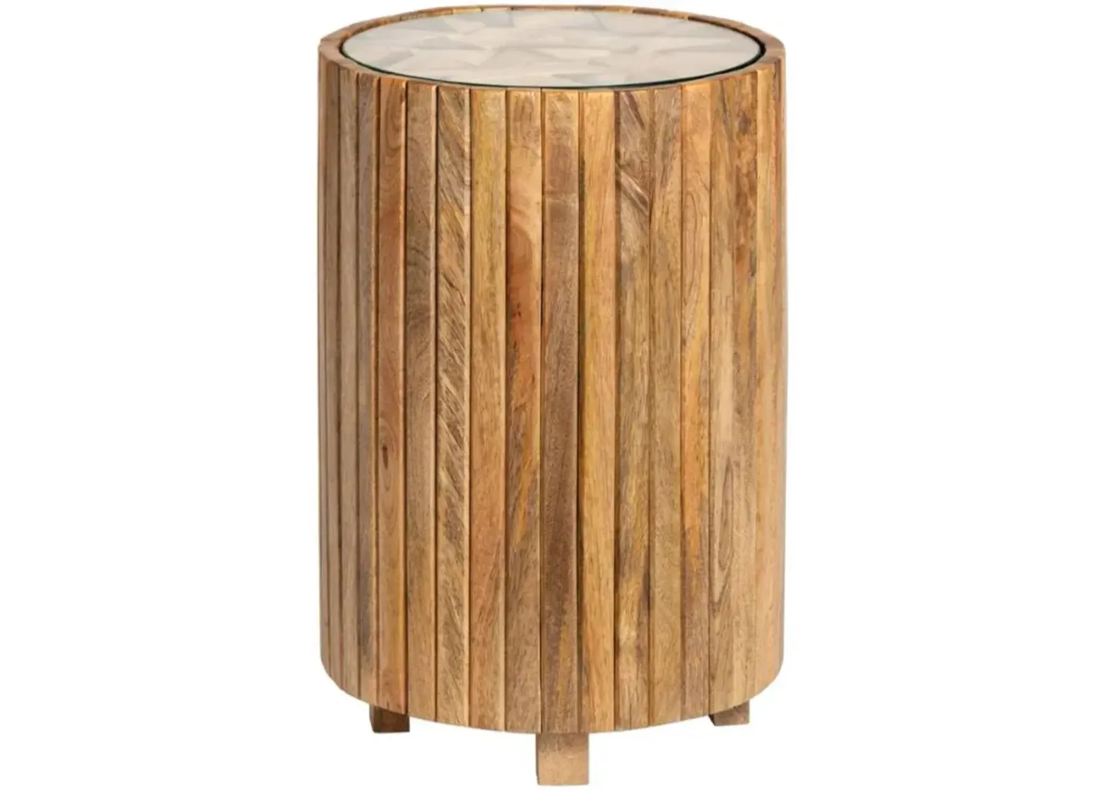 Crestview Collection Timberline Stained Accent Table