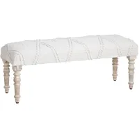 Crestview Collection South Wales Upholstered Bench