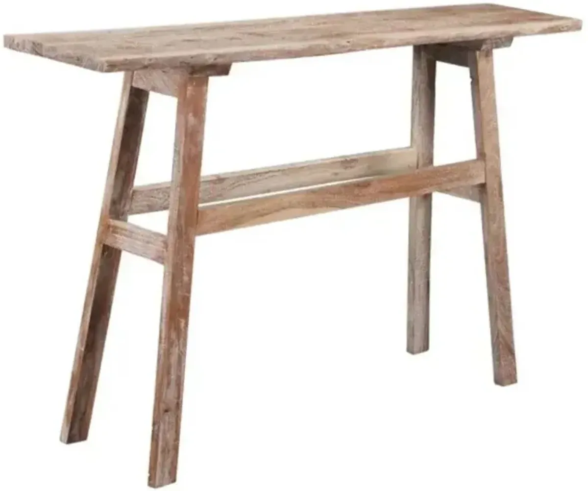 Crestview Collection Bowie Stained Console Table