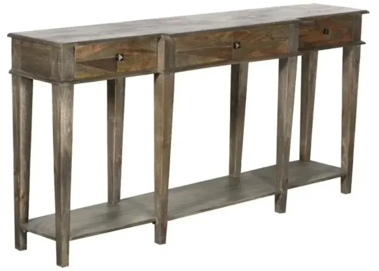 Crestview Collection Alexandria Stained Console Table