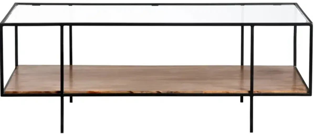 Crestview Collection Bridge Painted/Stained Cocktail Table