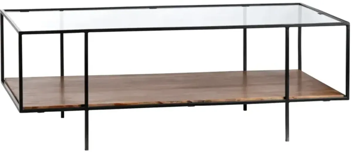 Crestview Collection Bridge Painted/Stained Cocktail Table