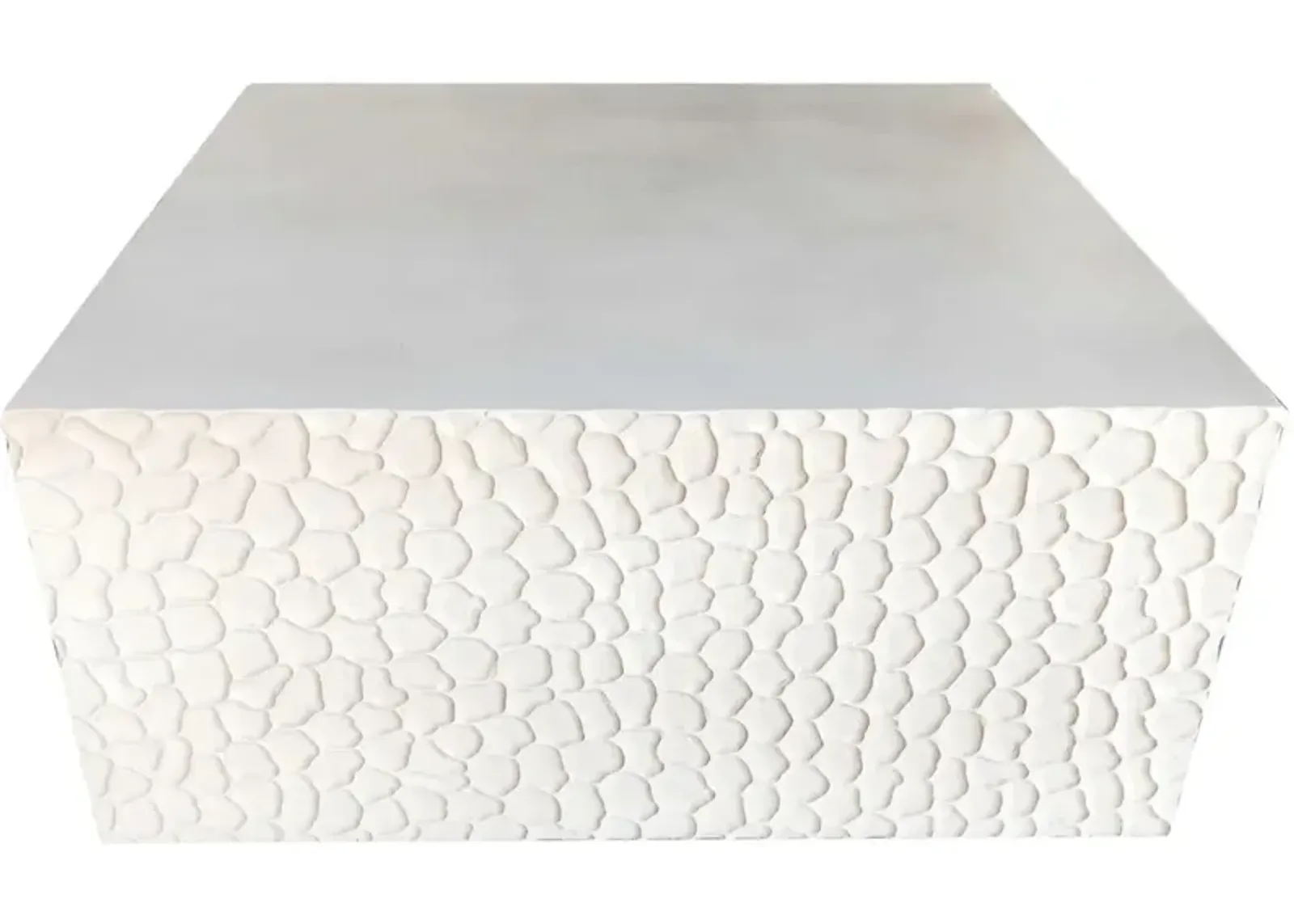 Crestview Collection Malibu White Cocktail Table