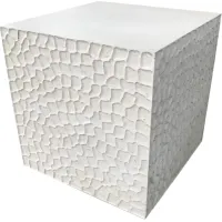 Crestview Collection Malibu White End Table