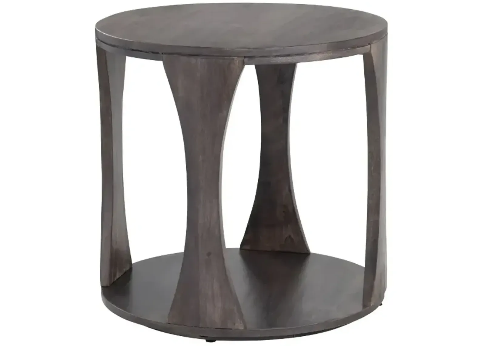 Crestview Collection Bowtie Stained End Table