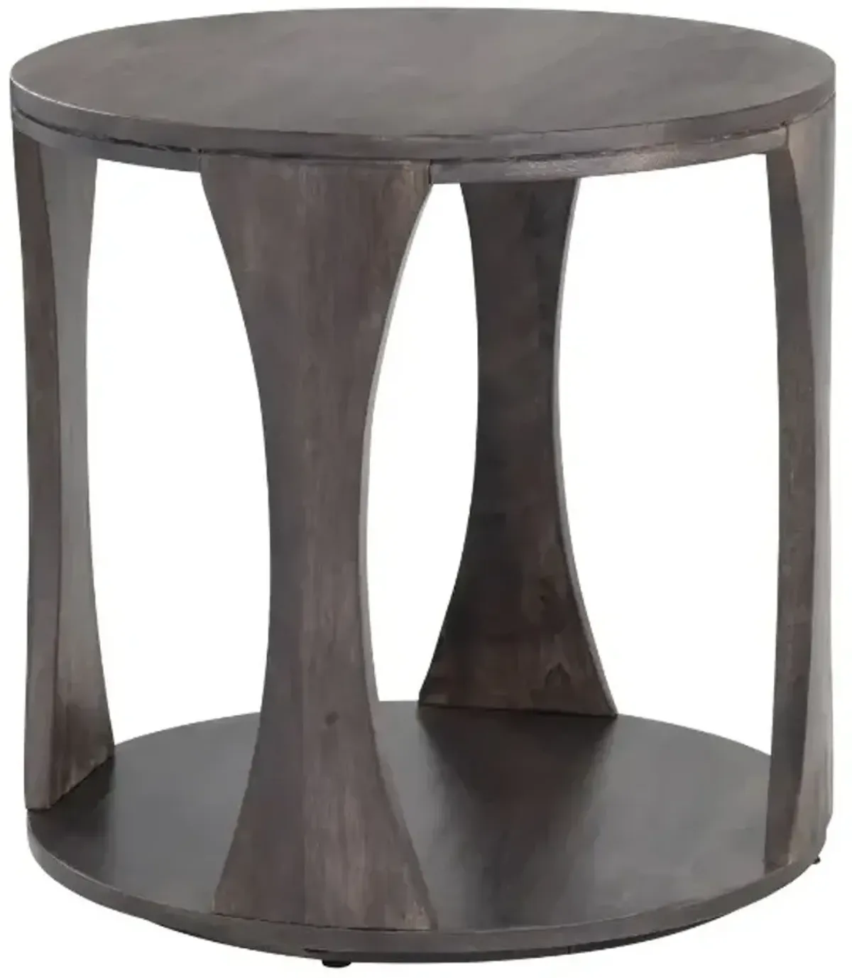 Crestview Collection Bowtie Stained End Table