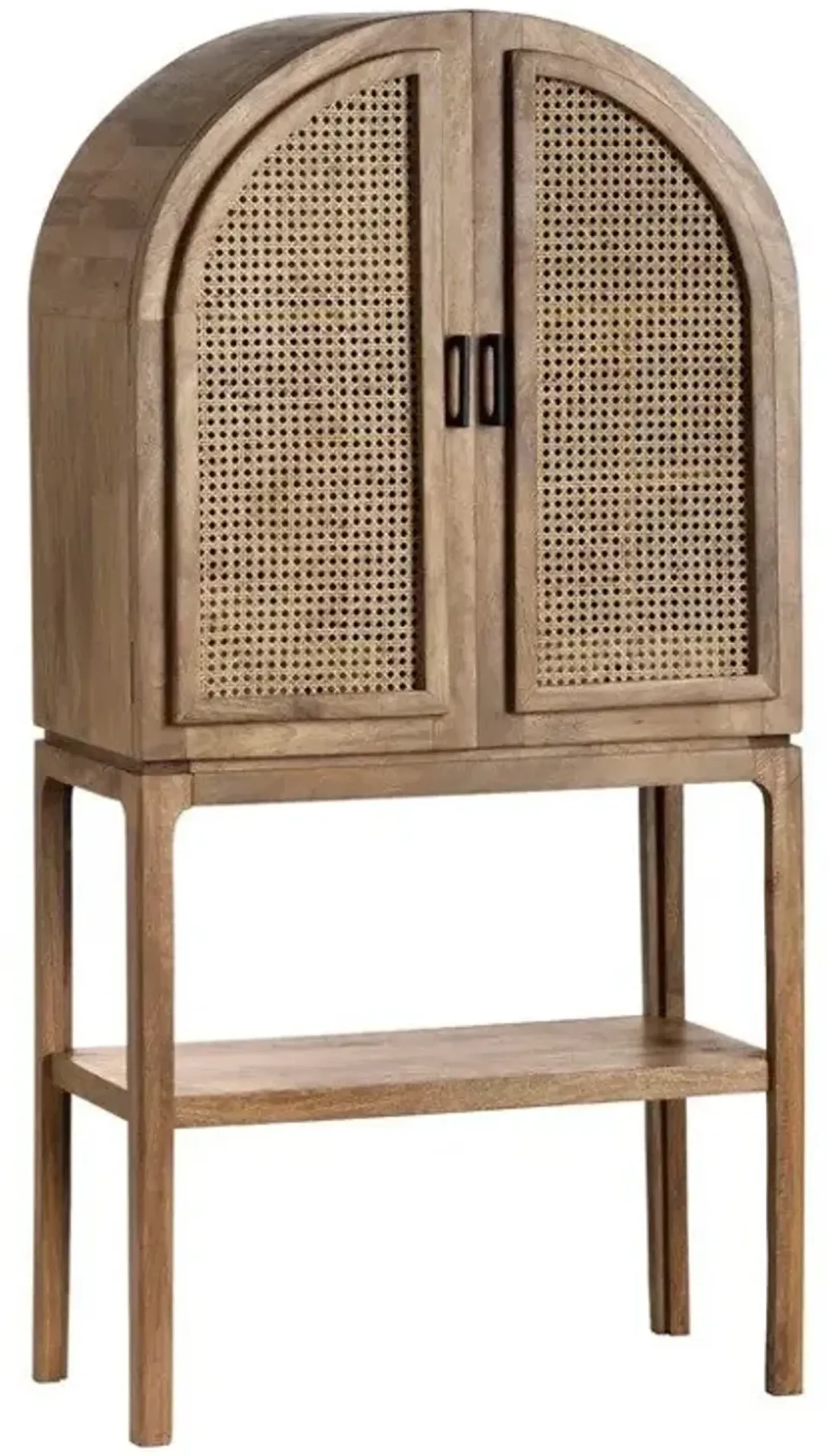 Crestview Collection Biscayne Stained Bar Cabinet