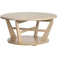 Crestview Collection Roswell Stained Cocktail Table
