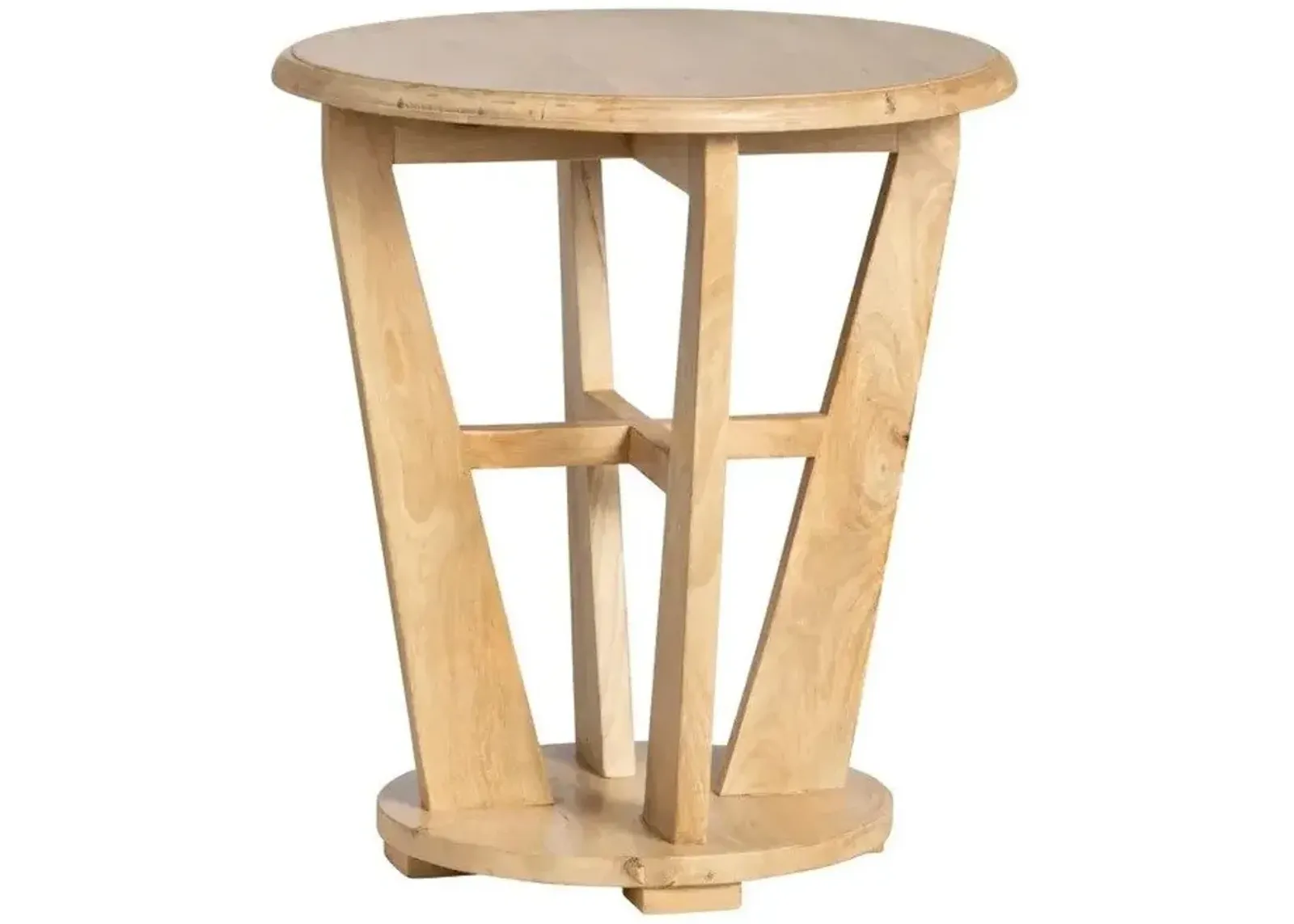 Crestview Collection Roswell Stained End Table