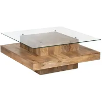 Crestview Collection Monaco Polished/Stained Cocktail Table