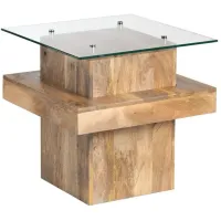 Crestview Collection Monaco Polished/Stained End Table
