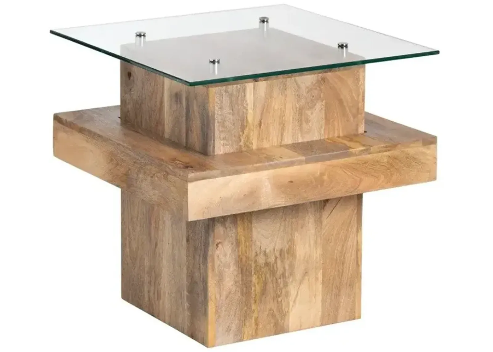 Crestview Collection Monaco Polished/Stained End Table