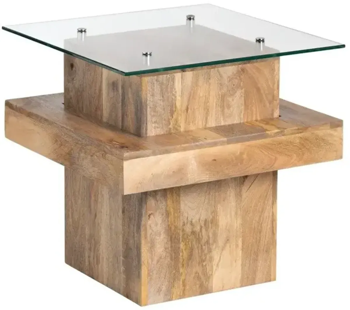 Crestview Collection Monaco Polished/Stained End Table